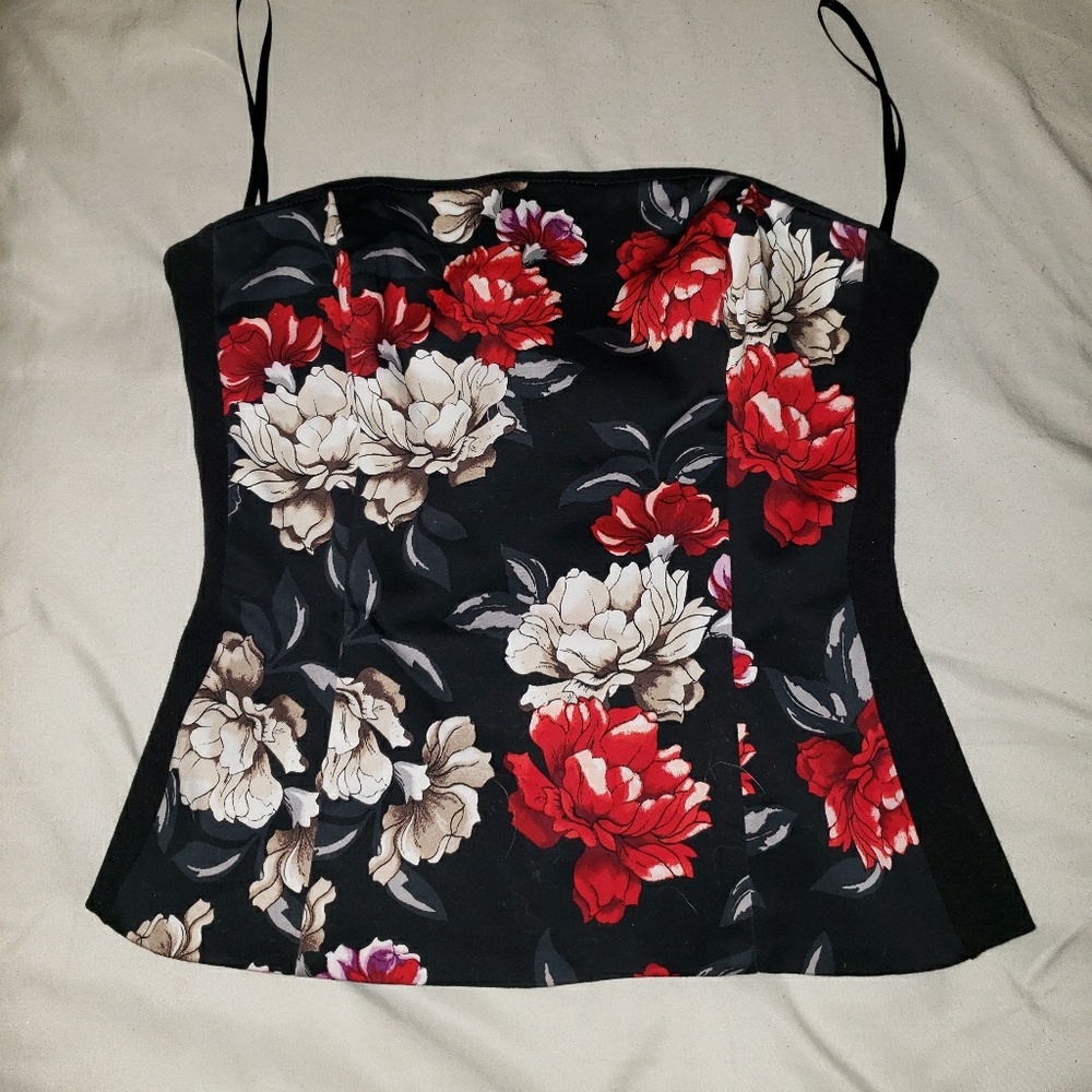 White House Black Market Corset Top
